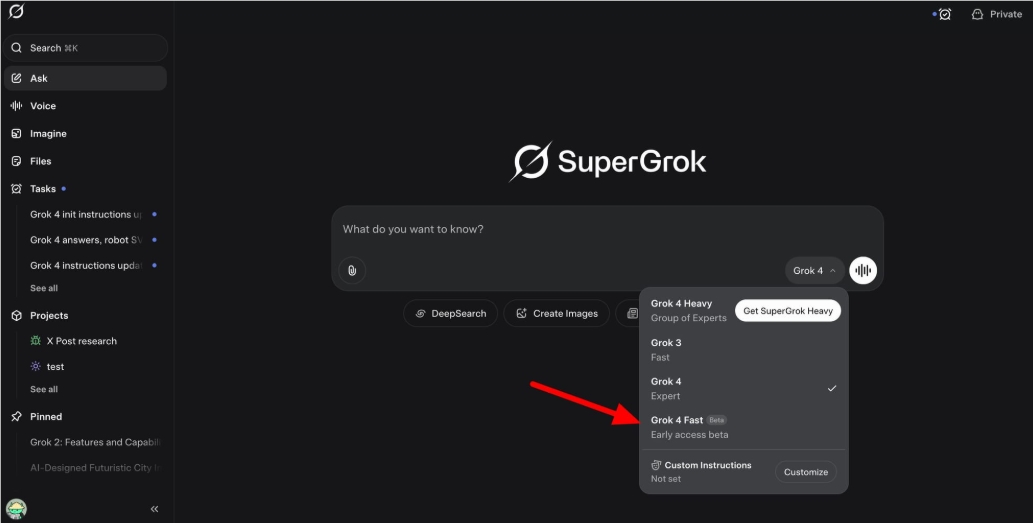 马斯克xAI Grok4Fast发布：速度提升十倍但细节有所妥协插图1