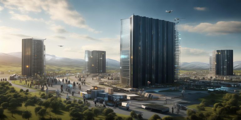 微软英伟达英国AI投资450亿推动数据中心建设